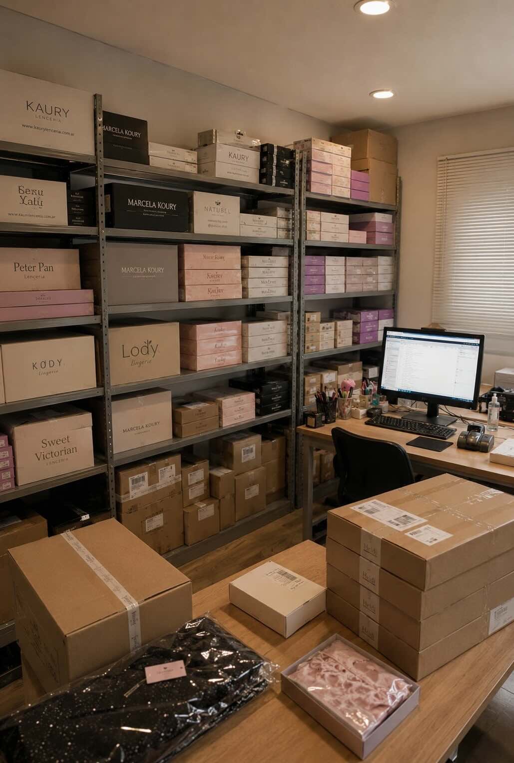 Depósito de Lencería Heidi con productos de las principales marcas