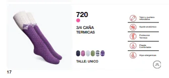 Medias Elemento 720 x 12u
