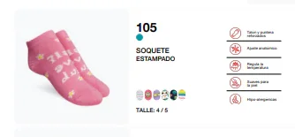 Medias Elemento 105 x 12u