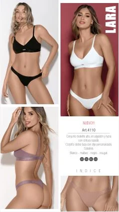 Lara 4110 Conjunto Bralette